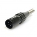 FP-705M(R) 4 Pin XLR Male Plug