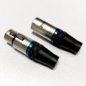 XLR Male Female Blue