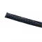 BKBLUs-003 Black with Blue Stripe